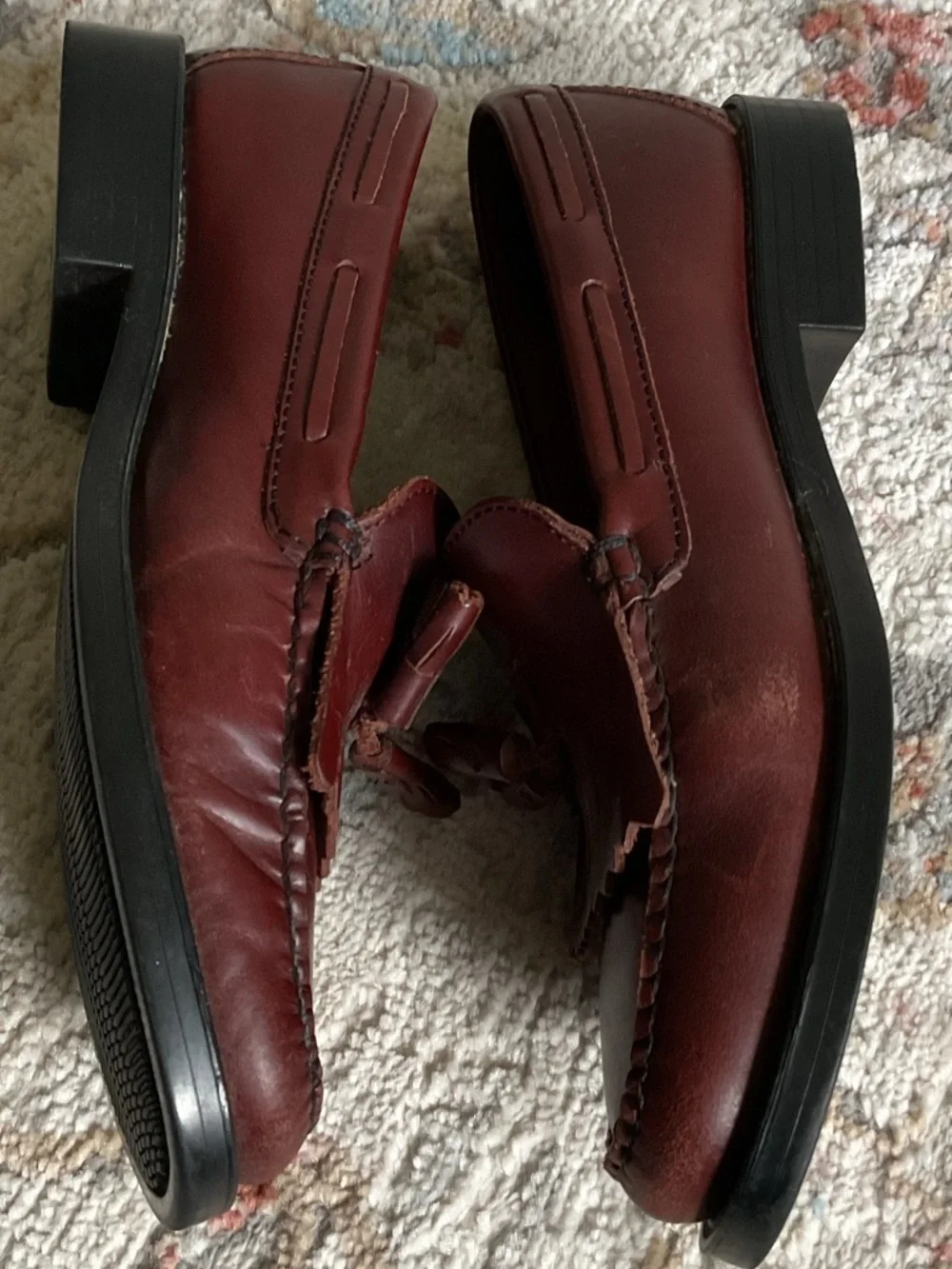 Vintage Bass Weejums Marietta 11 Tassel Kiltie Loafers - Picture 12 of 15